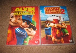 2 DVDs da Saga "Alvin e os Esquilos" Selados!