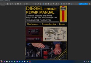 Diesel engine repair manual