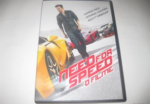 DVD "Need for Speed - O Filme" com Aaron Paul