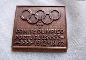 Medalha Placária Comité Olímpico Português 1962