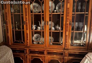 armário de vidro