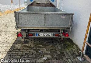 Reboque ifor Williams 3500 kg basculante.