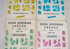 BD Erótica nºs 1 a 10 completa - 1976 - ed. Vitor Manuel