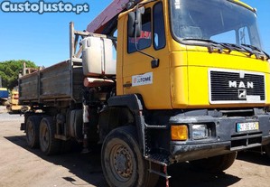 Camio com grua de 13 t