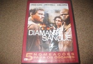 DVD "Diamante de Sangue" com Leonardo DiCaprio