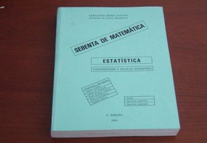 Sebenta de Matemática Estatística de Fernando Borja Santos