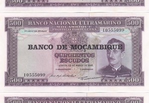 Notas 500$00 Moçambique