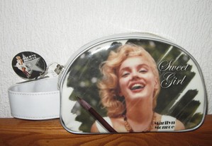 mala bolsa necessaire nova Marilyn Monroe