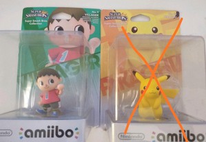 Amiibo pikachu animal crossing novos