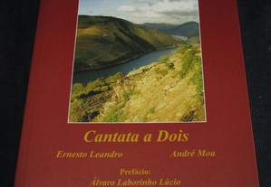 Livro Tabuaço Dour(o)ado Cantata a Dois Ernesto Leandro e André Moa Autografado