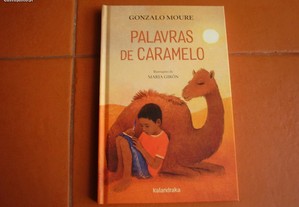 Livro Novo "Palavras de Caramelo" de Gonzalo Moure / Portes Grátis