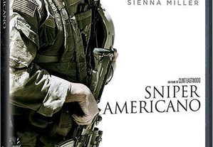 Filme em DVD: Sniper Americano (Clint Eastwood) - NOVO! SELADO!