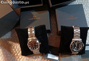 2 relógios marca Lorenz NOVOS