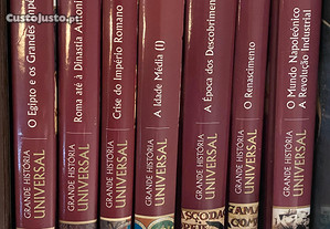 Coleção de Enciclopédias Grande História Universal
