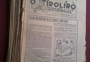 Lote De 65 Números  O Tiroliro  Suplemento A Voz 1931-1934
