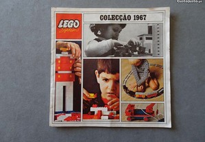 Antigo catálogo Lego System - Colecção 1967