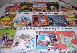 14 revistas Tintin 1975, 8 ano