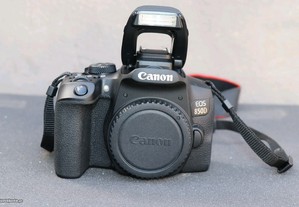 Canon 850D + Objetiva + Acessórios