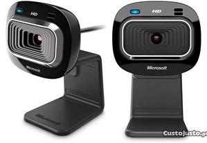 Webcam Microsoft LifeCam HD-3000 - Excelente Imagem / Som