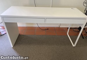 Secretária Branca IKEA MICKE scr 142x50