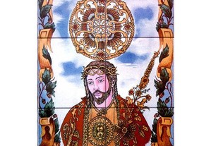NOVO Painel Sr. Santo Cristo 45x30 cm ENTREGA JÁ