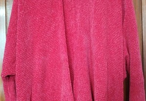 Casaco cor-de-rosa Tamanho M