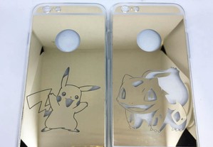 Capa espelhada para iPhone 6 / iPhone 6S Pokémon - Pikachu