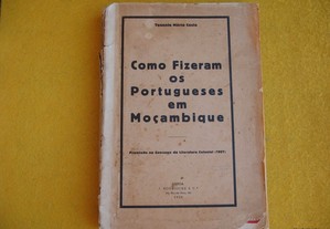 Como Fizeram os Portugueses em Moçambique - 1928