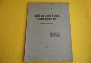 Estudo das Sementes do Pinheiro Bravo - 1933