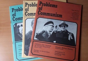 3 revistas Problems of Communism, Política Anos 80