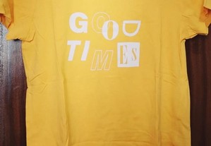 T-shirt amarela Tamanho XS