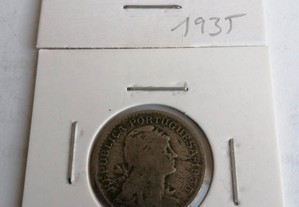 10 moedas de 50 centavos de alpaca, 1935