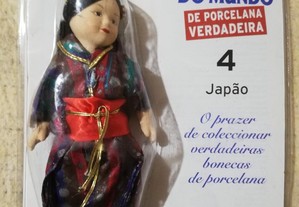 Bonecas do Mundo (Japão) Porcelana Verdadeira