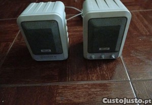 Colunas a funcionar bem