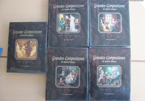 Grandes Compositores da Música Clássica - 5 Volumes