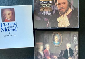 Mozart: IDOMENEO: Pritchard, Pavarotti, Gruberova, Baltsa, Popp, Nucci: CDs de ópera