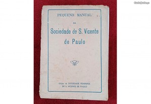 Pequeno manual da Sociedade de S. Vicente de Paulo