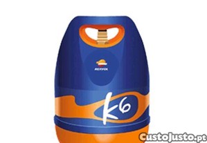 Garrafa K6 gás butano Repsol