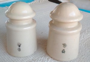 Isoladores vintage de porcelana Electro Cerâmica Candal