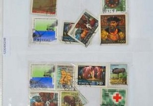 41 selos usados de Vários Países