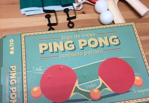 Jogo de Mesa ping-Pong, conjunto portátil