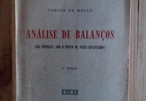 Análise de Balanços - autografado