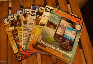 8 Revistas "Connect" - Vários números