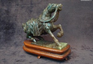 Cavalo antigo em Jade