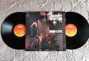 Johnny Winter - And/Live - Europa - 2 x Vinil LP