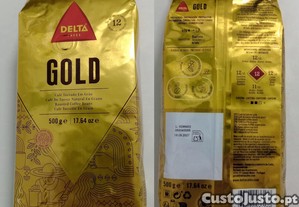 Café em Grão Gold Delta, embalagem 500gr.