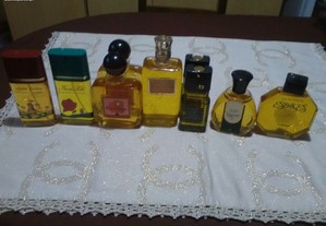 Vários perfumes de grandes marcas francesas