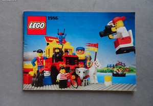 Catálogo Lego Ano 1986