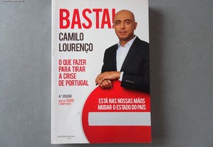 Livro Basta - Camilo Lourenço