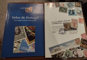 Colecção selos e Postais de Portugal três Séculos de História